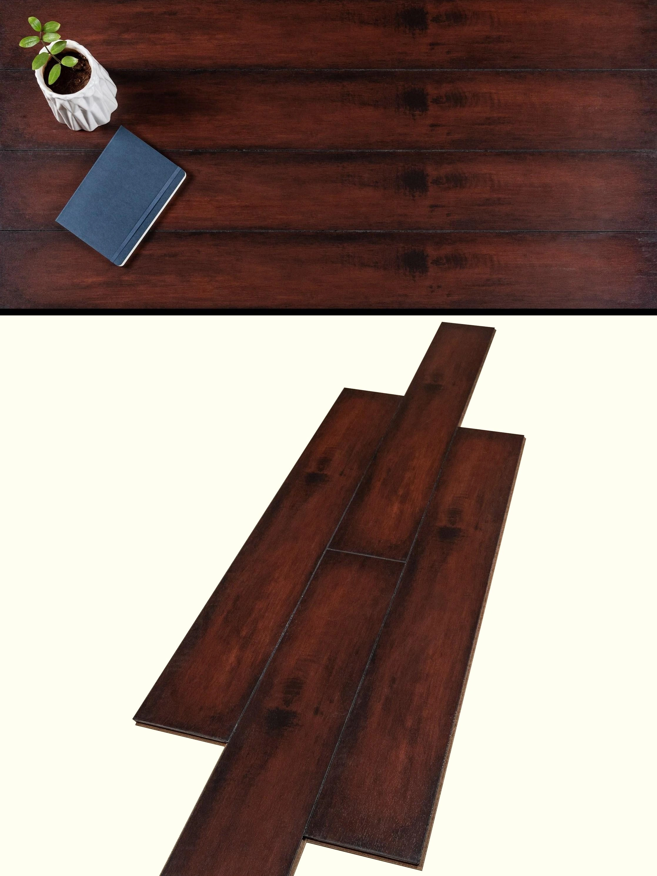 Wenge Crystal Finish HDF Wooden Flooring | Best for Balcony, Bedroom, Kitchen, Living Room, Office | WF-25058